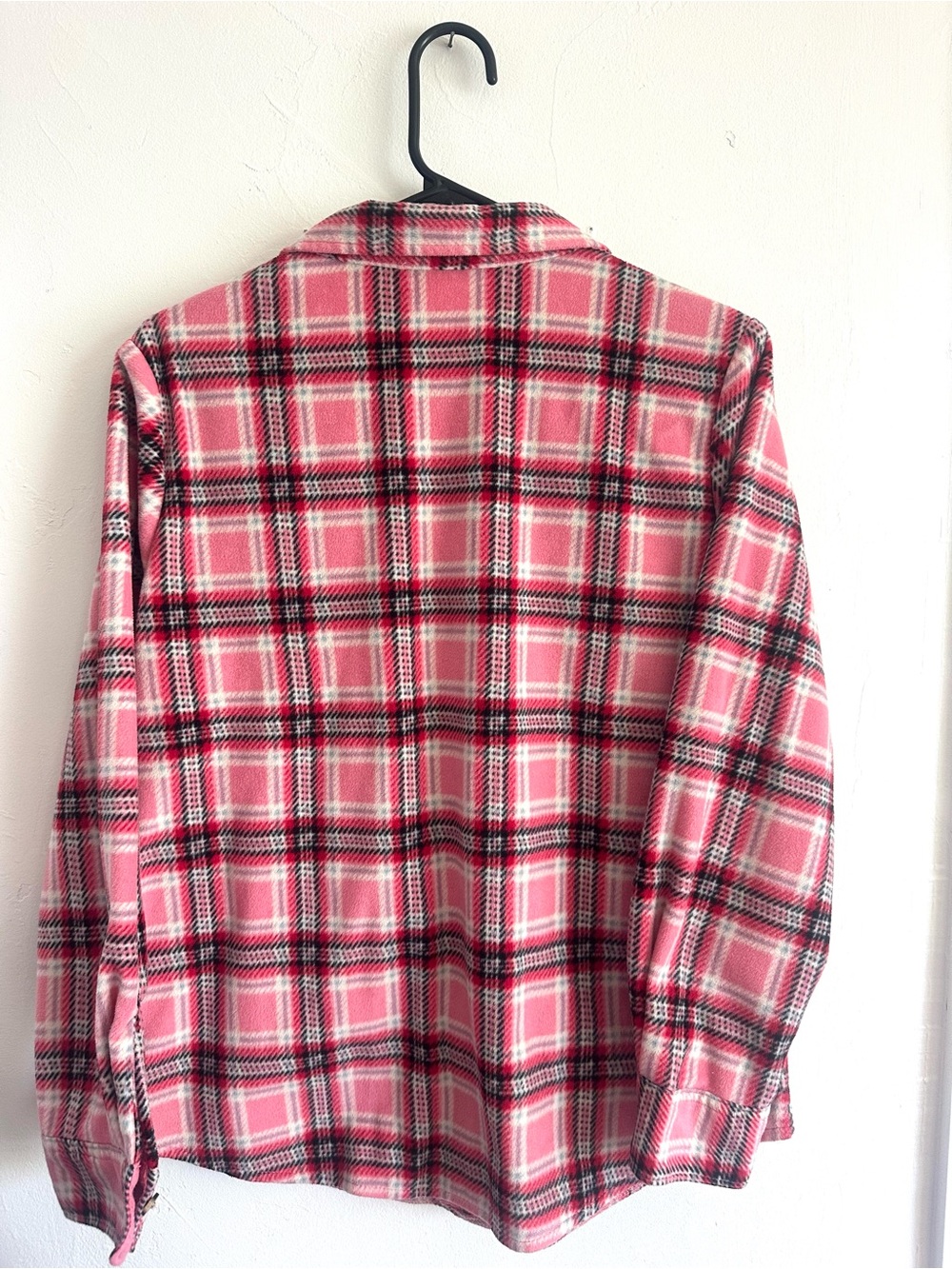 Lee Riders Pink Plaid Flannel Shirt - Picture 4 of 4